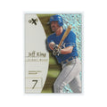 Jeff King 1998 SkyBox E-X2001 Acetate #58 Kansas City Royals Baseball Card NM