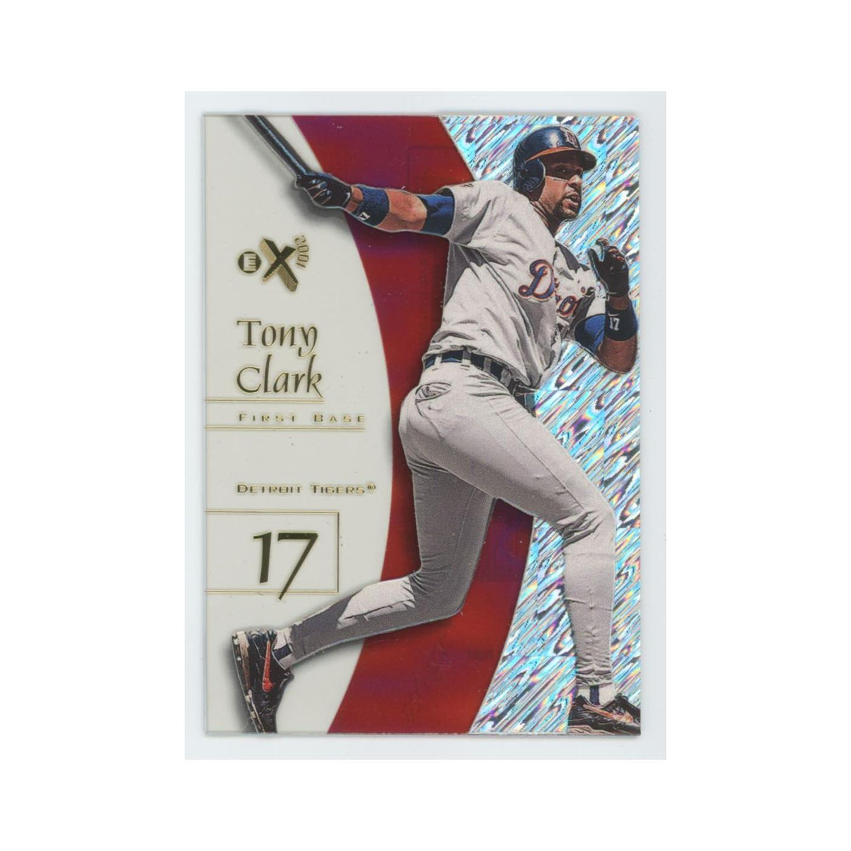 Tony Clark 1998 SkyBox E-X2001 Acetate #23 Detroit Tigers Baseball Card NM