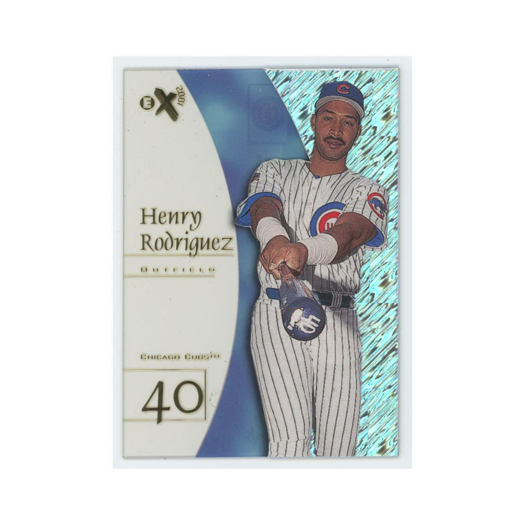 Henry Rodriguez 1998 SkyBox E-X2001 Acetate #52 Chicago Cubs Baseball Card NM