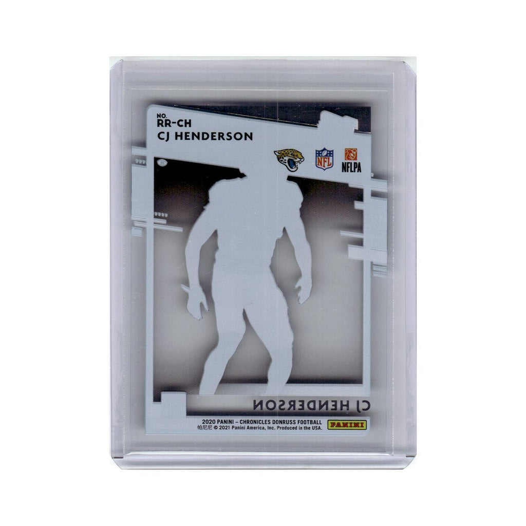 CJ Henderson 2020 Donruss Clearly Rated Rookie #RR-CH Jacksonville Jaguars NM