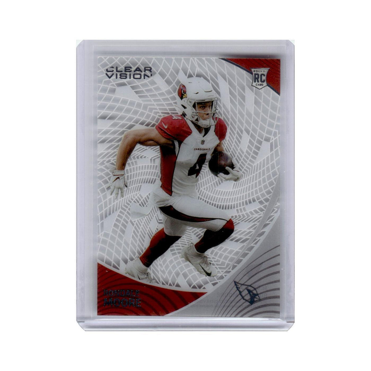 Rondale Moore 2021 Panini Chronicles Clear Vision Rookies #CVR-19 Cardinals NM