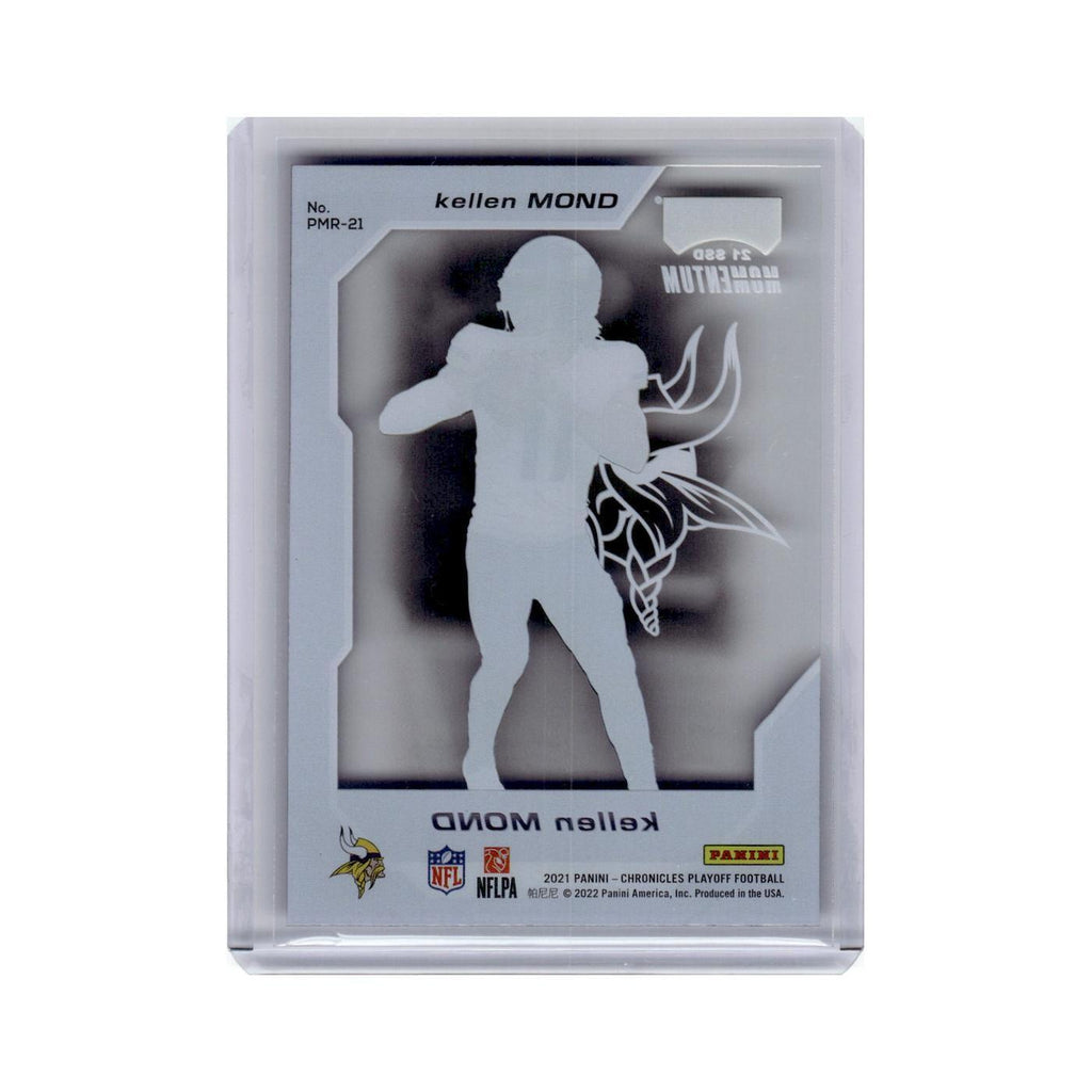 Kellen Mond 2021 Panini Chronicles Playoff Momentum Rookies #PMR-21 Vikings NM