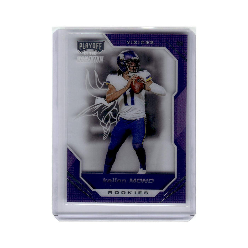 Kellen Mond 2021 Panini Chronicles Playoff Momentum Rookies #PMR-21 Vikings NM