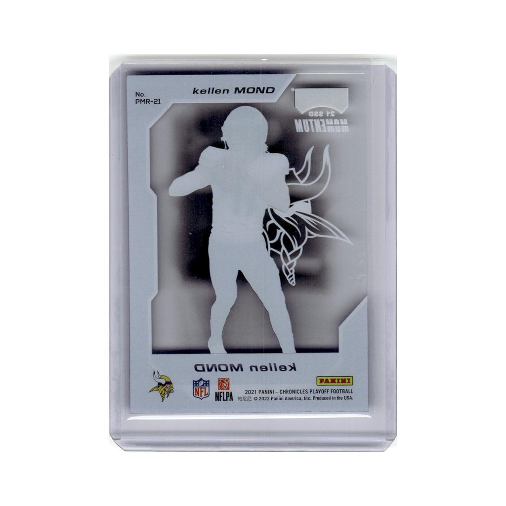 Kellen Mond 2021 Panini Chronicles Playoff Momentum Rookies #PMR-21 Vikings NM