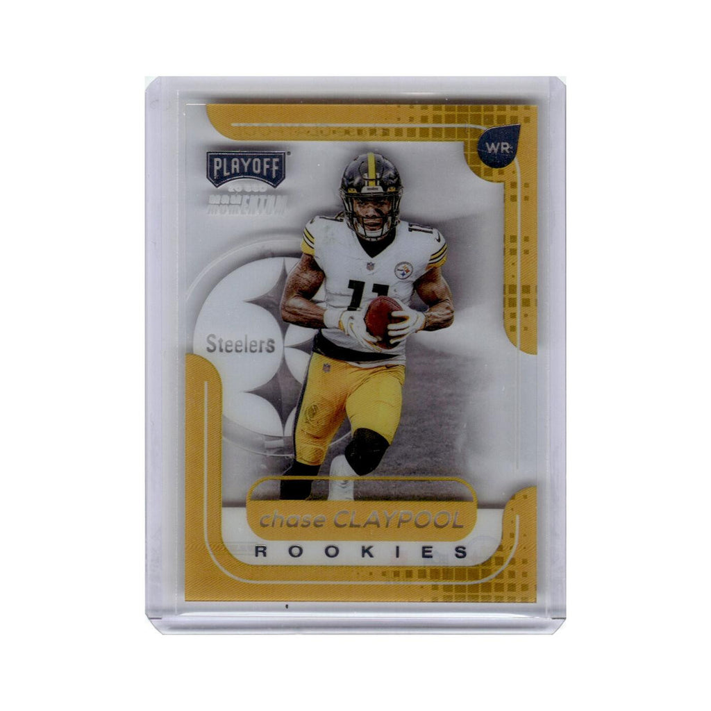Chase Claypool 2020 Panini Chronicles Playoff Momentum Rookies #M-14 Steelers NM