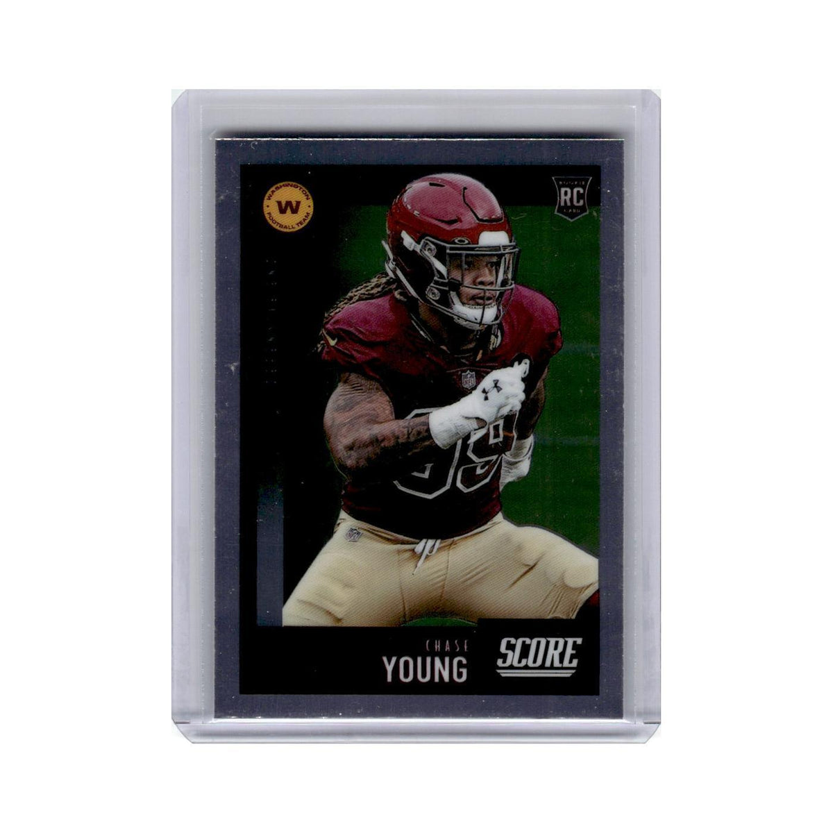 Chase Young Rookie 2020 Score #460 Washington Football Card NM