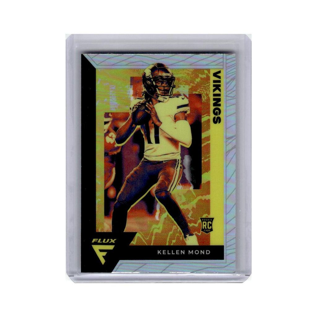 Kellen Mond 2021 Panini Chronicles Flux Rookies #FX-6 Minnesota Vikings NM