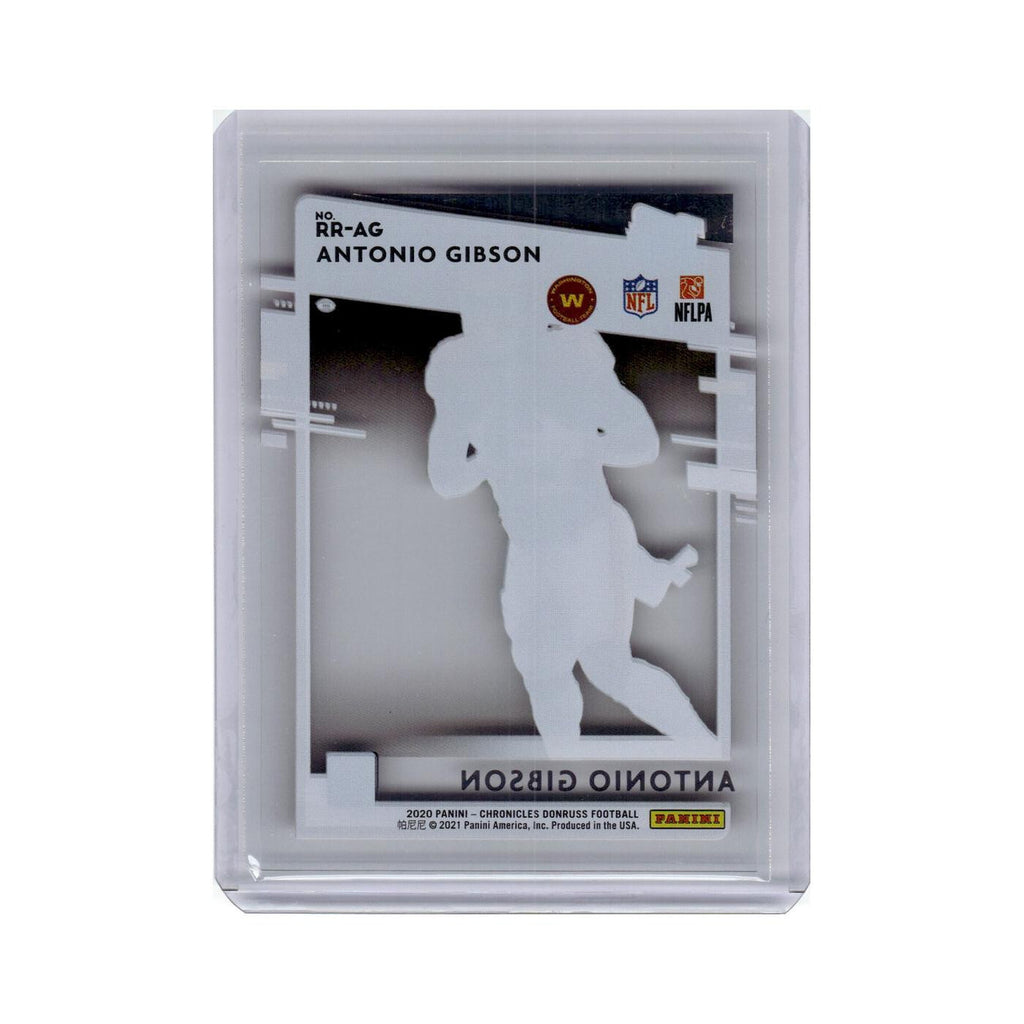 Antonio Gibson 2020 Donruss Clearly Rated Rookie #RR-AG Washington NM