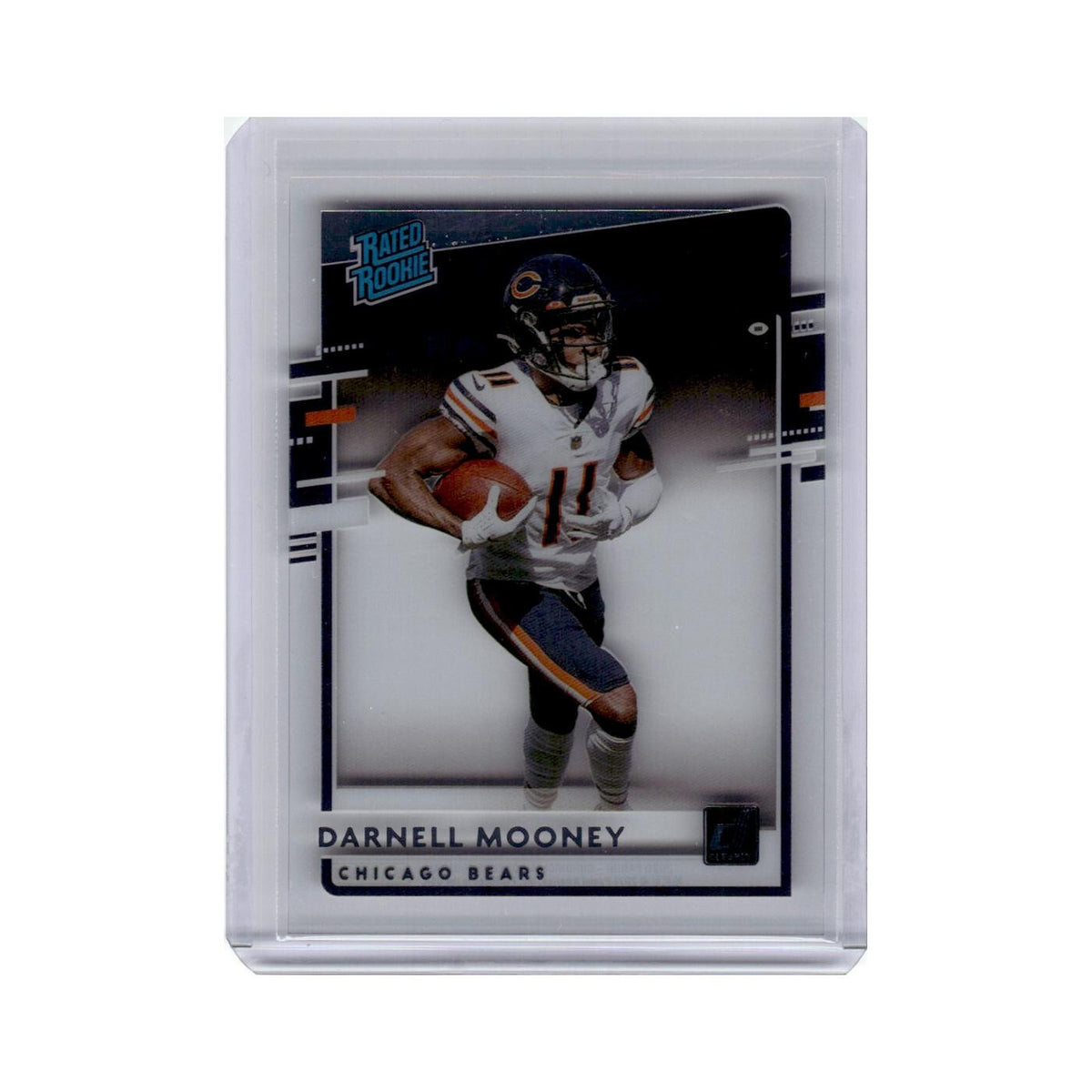Darnell Mooney 2020 Donruss Clearly Rated Rookie #RR-DMO Chicago Bears NM