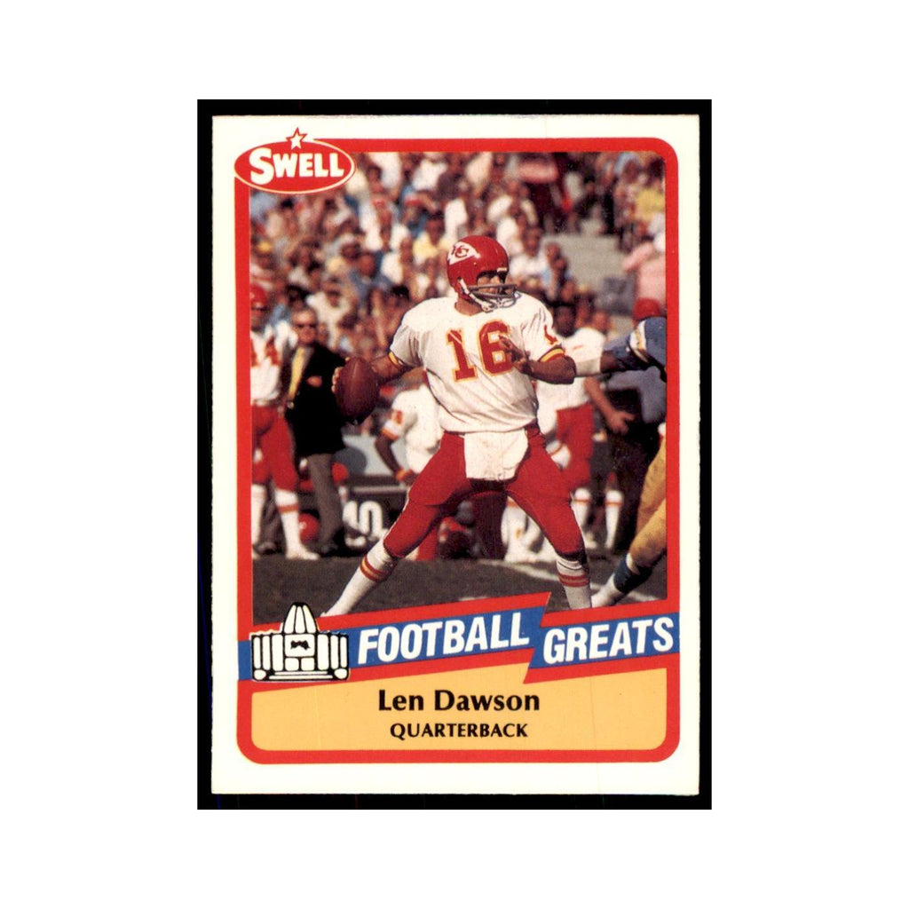 1989 CMC Swell Len Dawson Football Cards #135