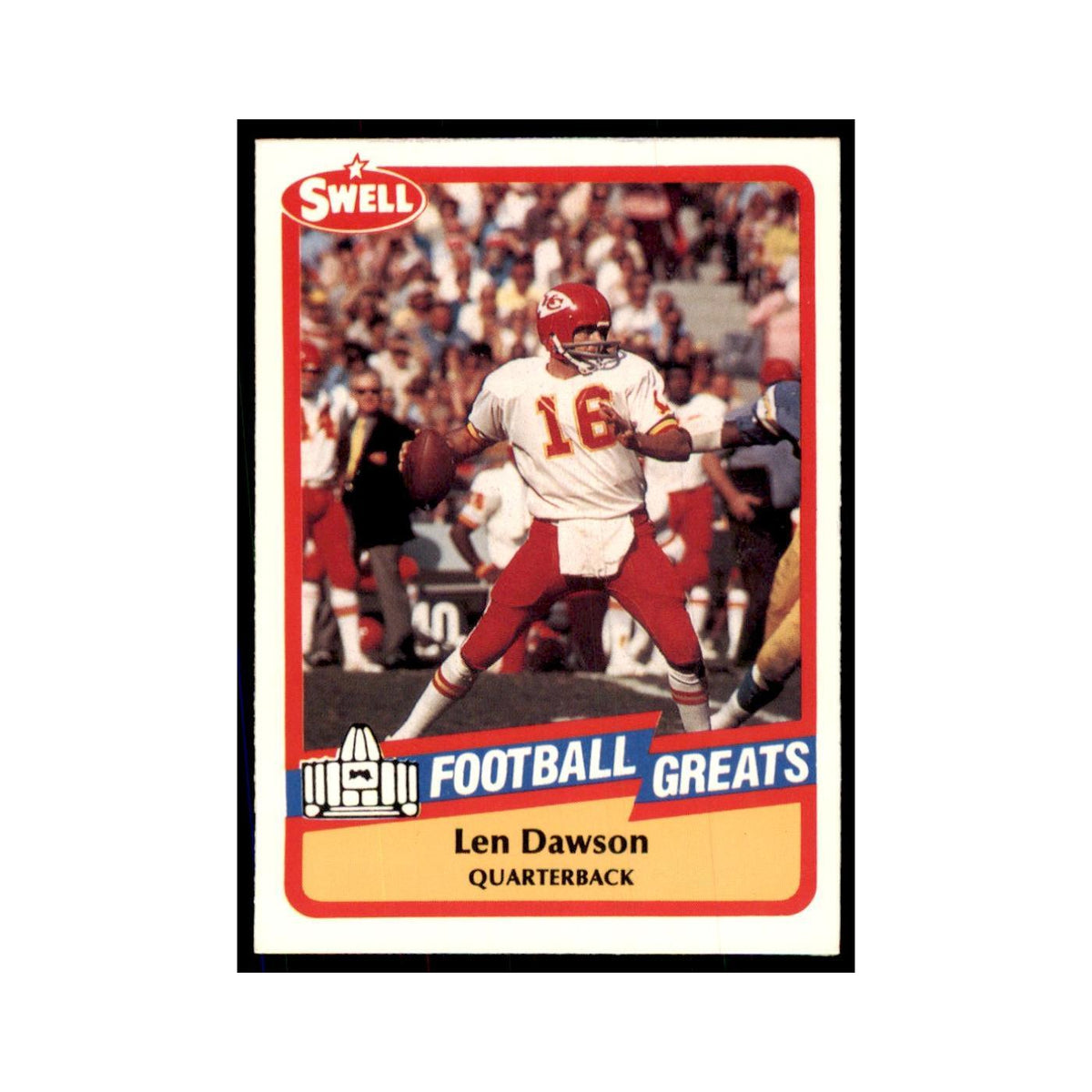1989 CMC Swell Len Dawson Football Cards #135