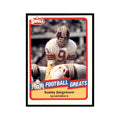 1989 CMC Swell Sonny Jurgensen Football Cards #121