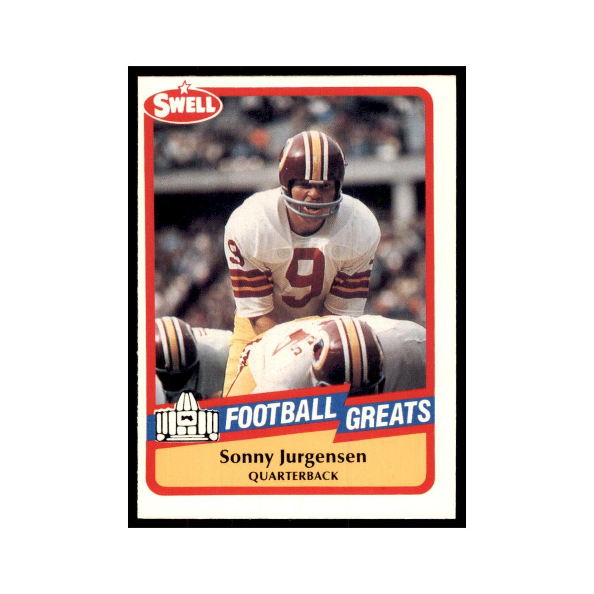 1989 CMC Swell Sonny Jurgensen Football Cards #121
