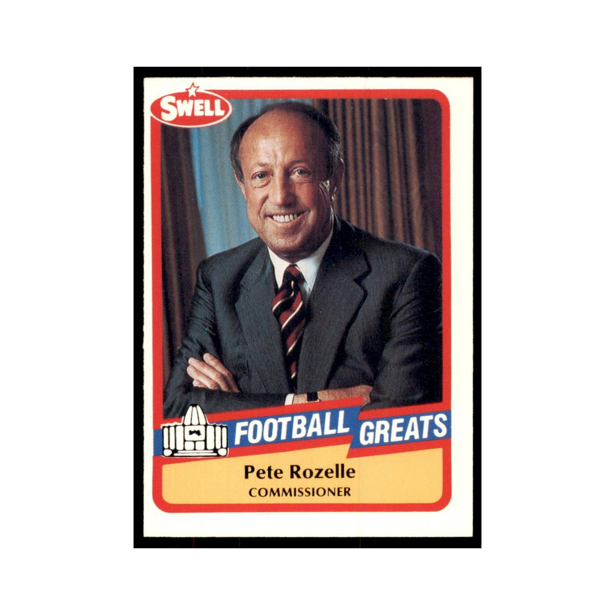 1989 CMC Swell Pete Rozelle Football Cards #128
