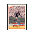 1989 CMC Swell Frank Gifford Football Cards #77