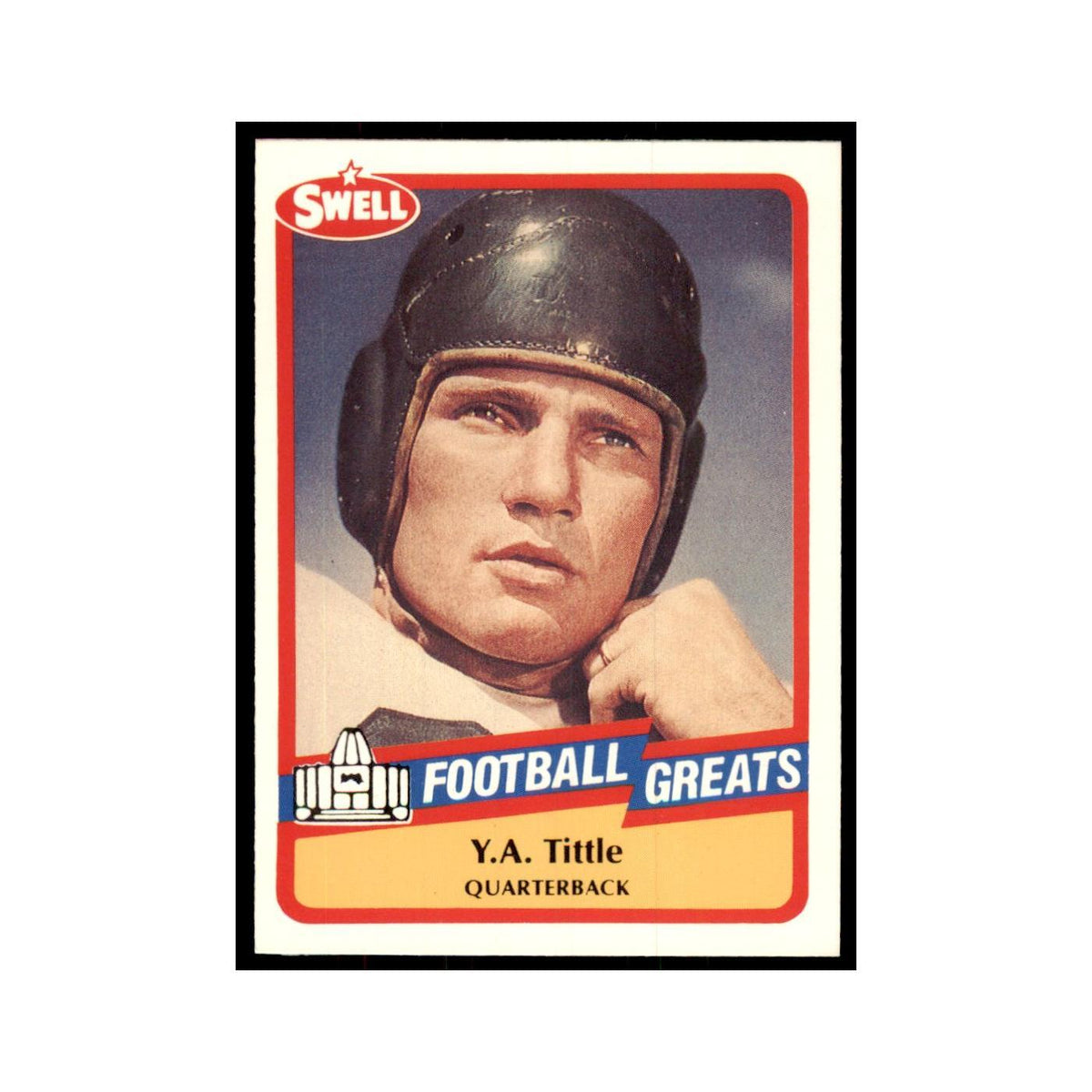 1989 CMC Swell Y.A. Tittle Football Cards #42