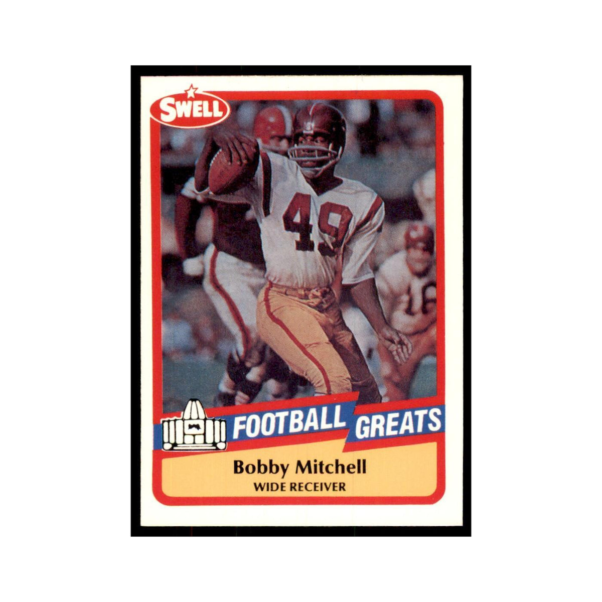 1989 CMC Swell Bobby Mitchell Football Cards #120