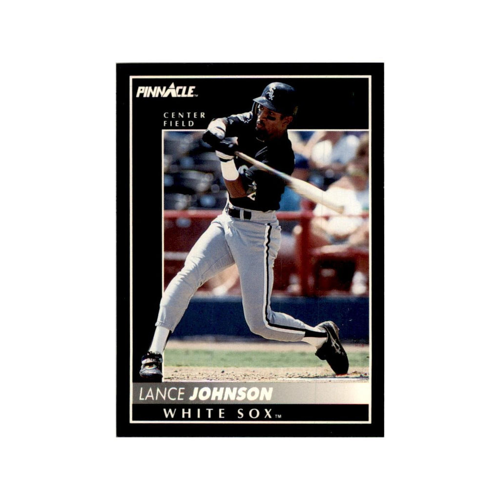 1992 Pinnacle Lance Johnson Baseball Cards #373