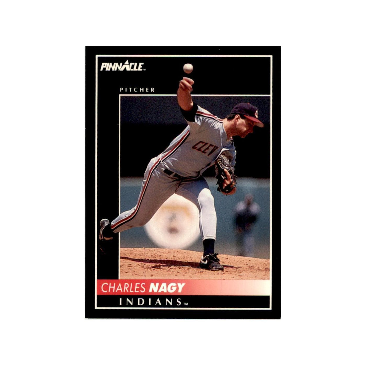 1992 Pinnacle Charles Nagy Baseball Cards #383