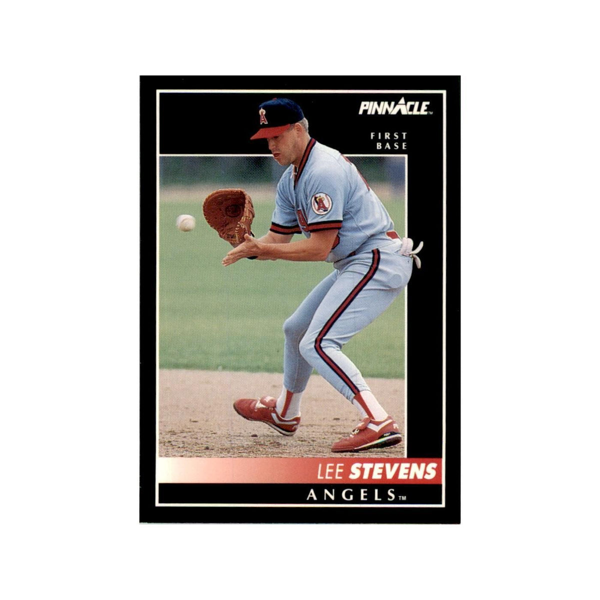 1992 Pinnacle Lee Stevens Baseball Cards #453