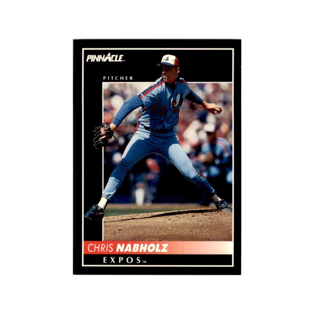 1992 Pinnacle Chris Nabholz Baseball Cards #360