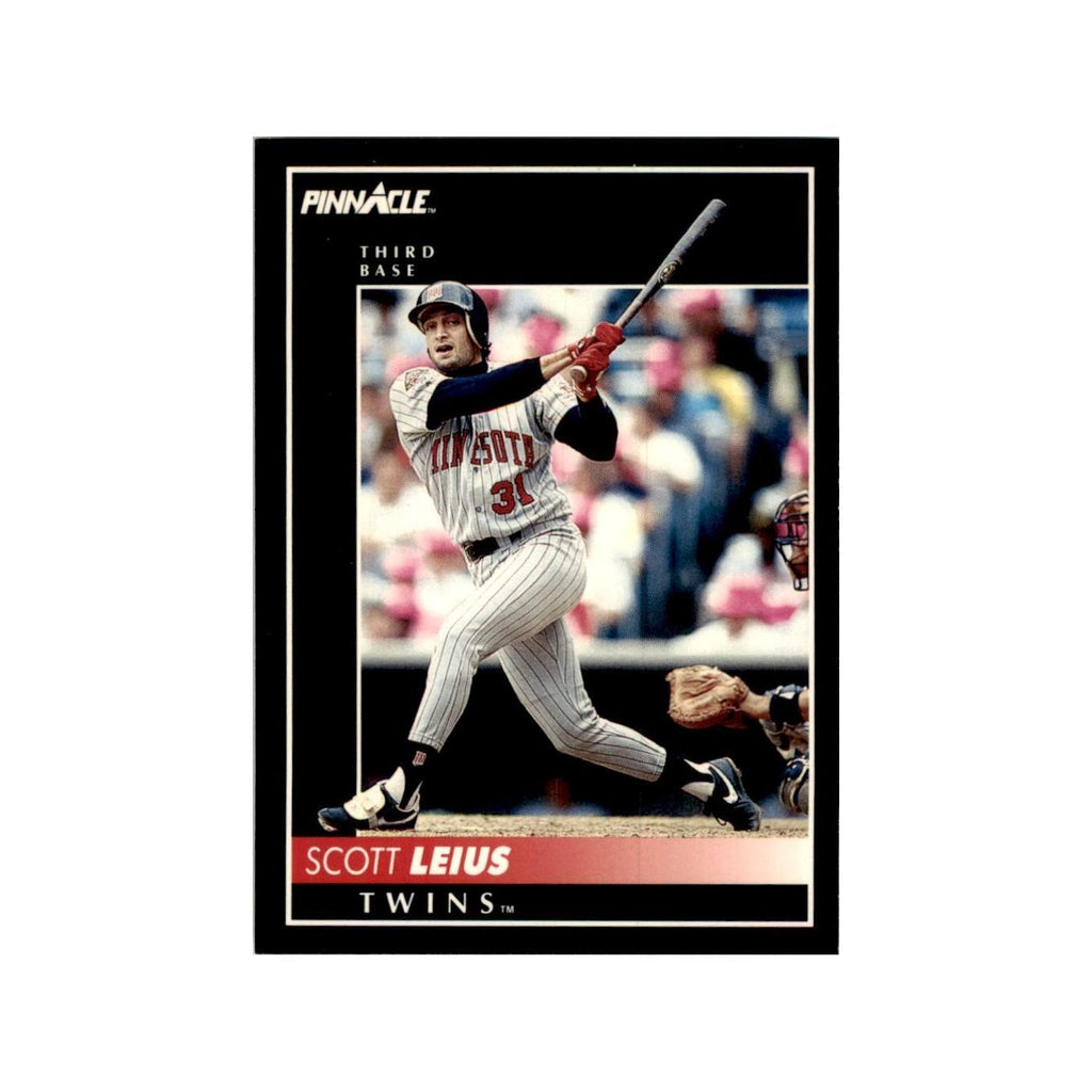 1992 Pinnacle Scott Leius Baseball Cards #365