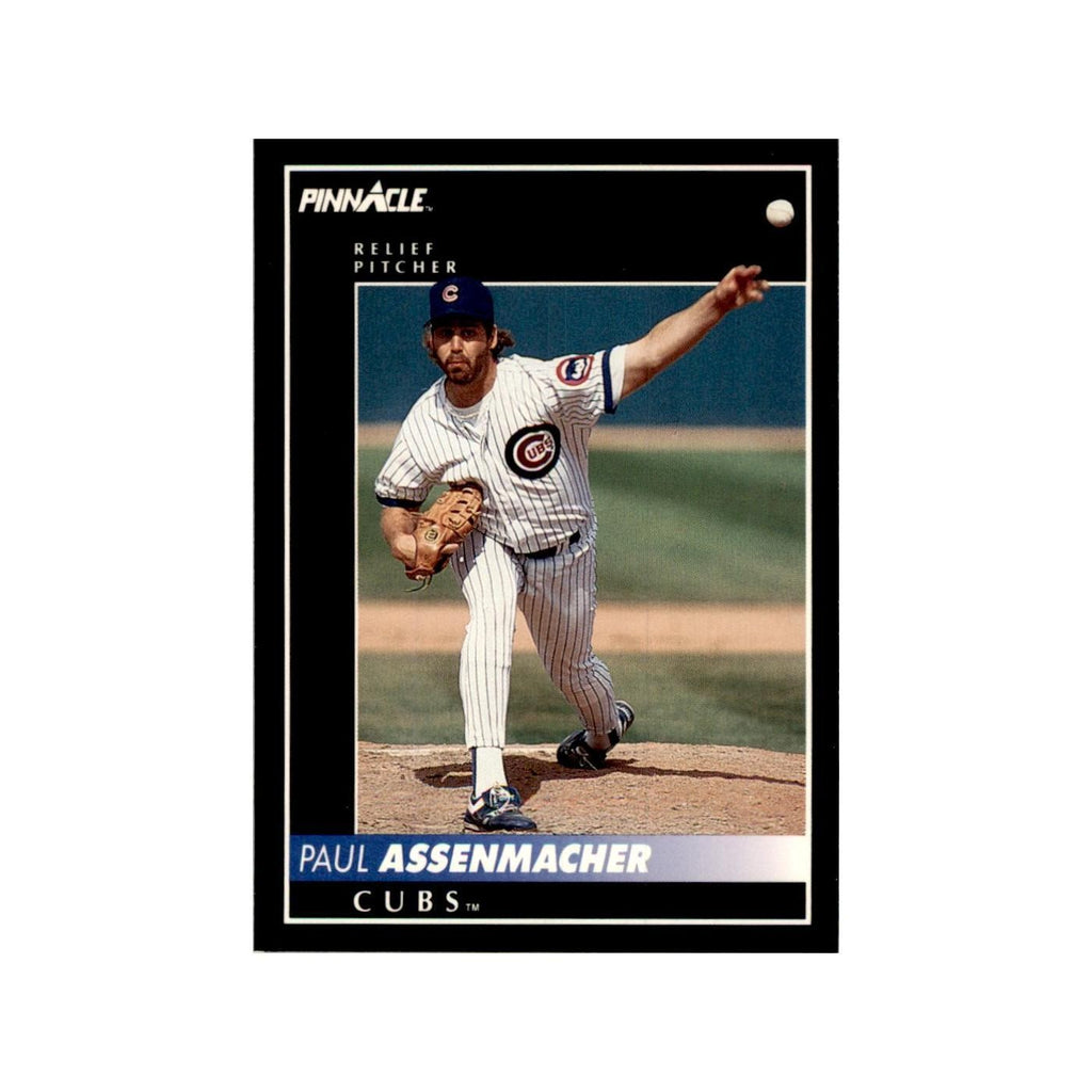 1992 Pinnacle Paul Assenmacher Baseball Cards #466
