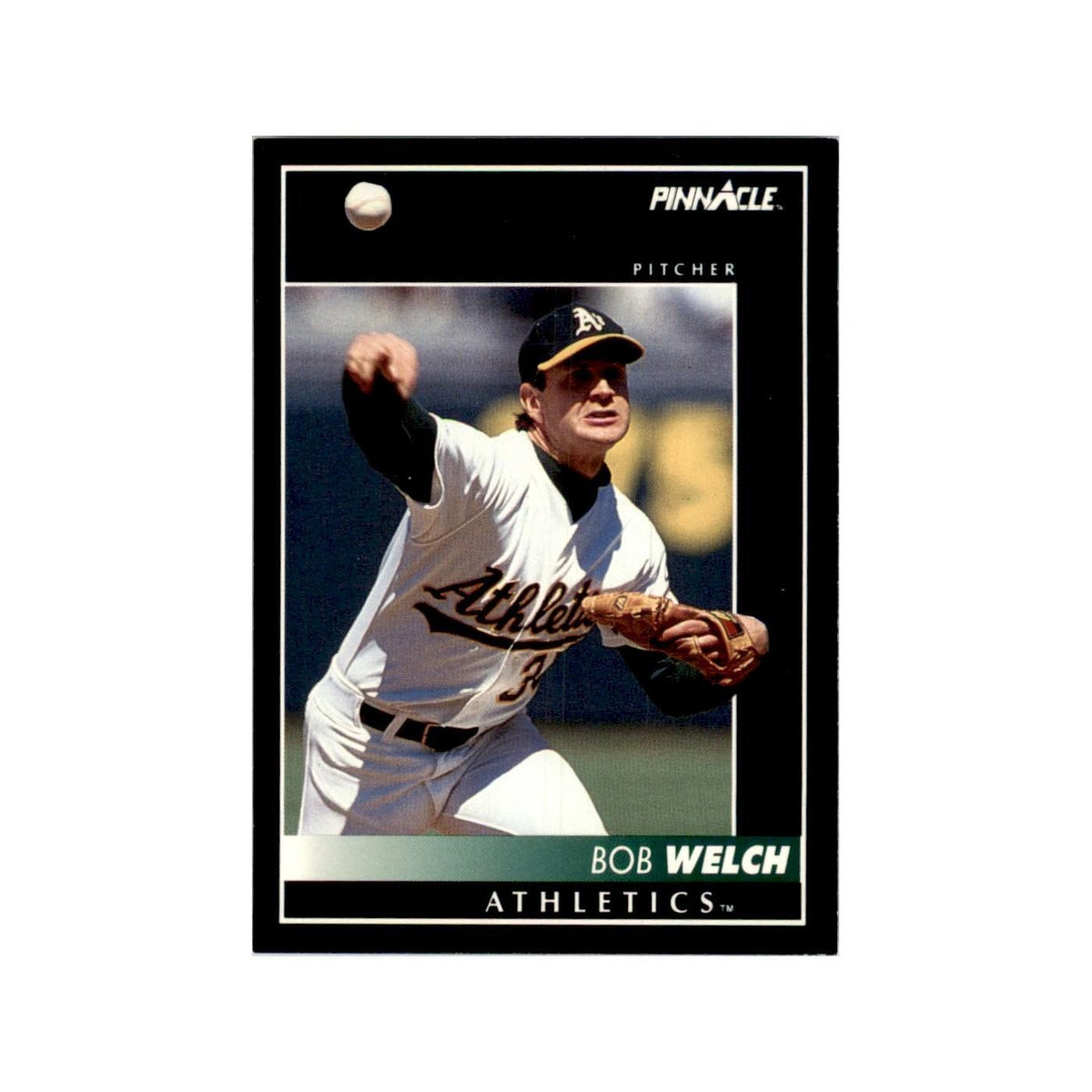 1992 Pinnacle Bob Welch Baseball Cards #409