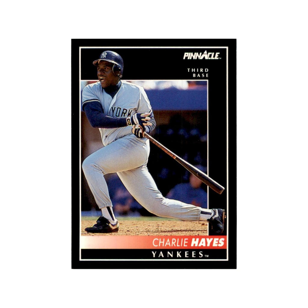 1992 Pinnacle Charlie Hayes Baseball Cards #497