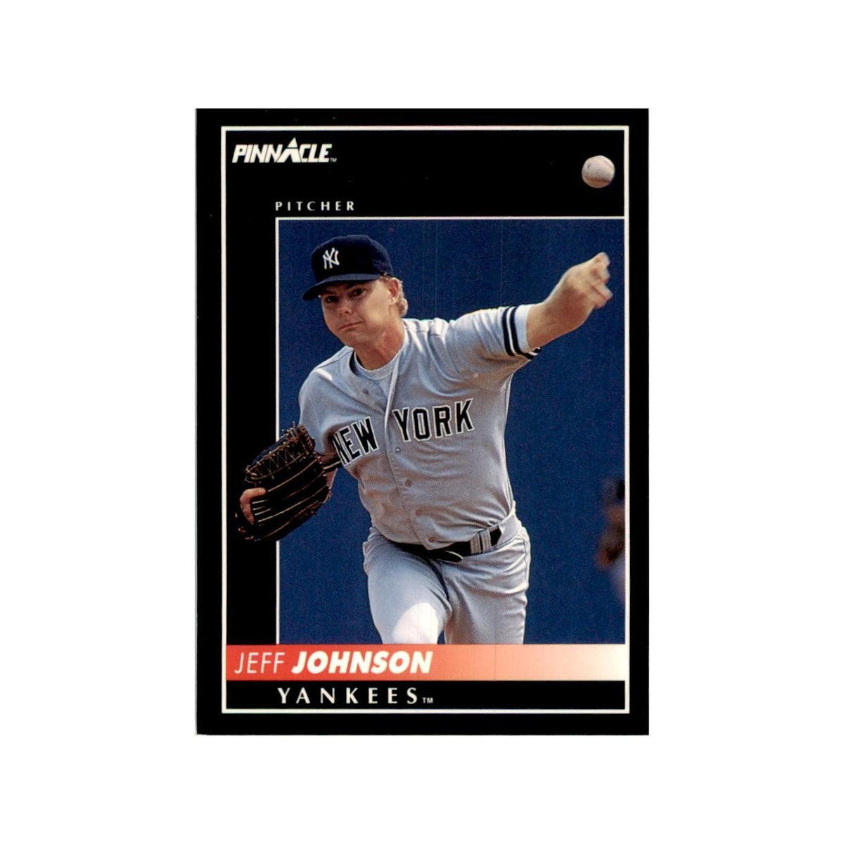 1992 Pinnacle Jeff Johnson Baseball Cards #464