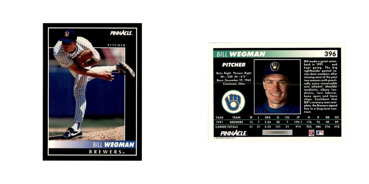 1992 Pinnacle Bill Wegman Baseball Cards #396