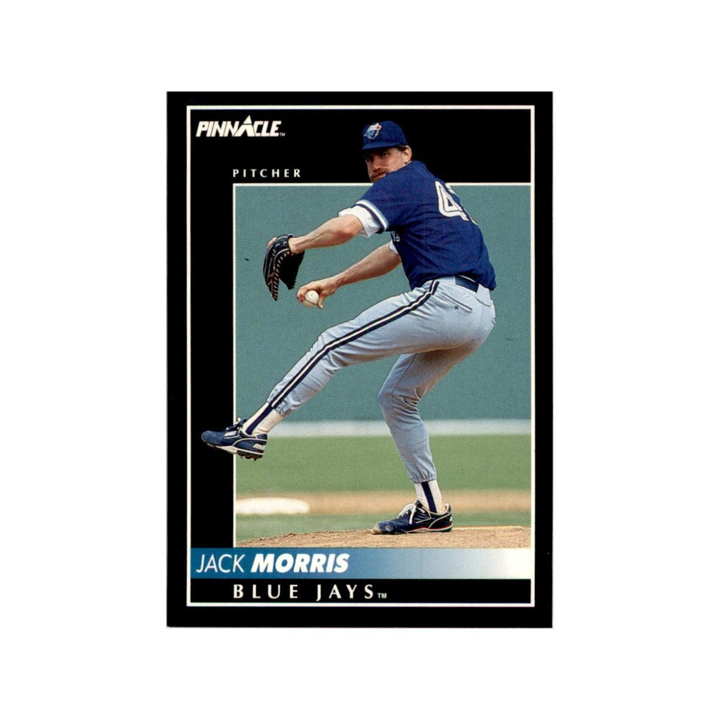 1992 Pinnacle Jack Morris Baseball Cards #483