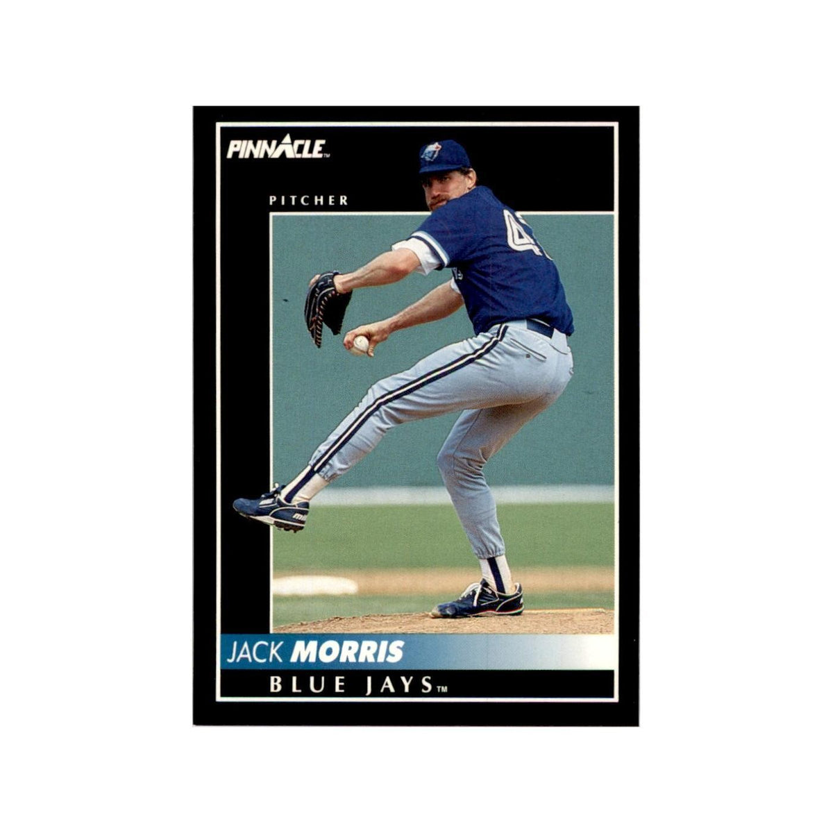 1992 Pinnacle Jack Morris Baseball Cards #483