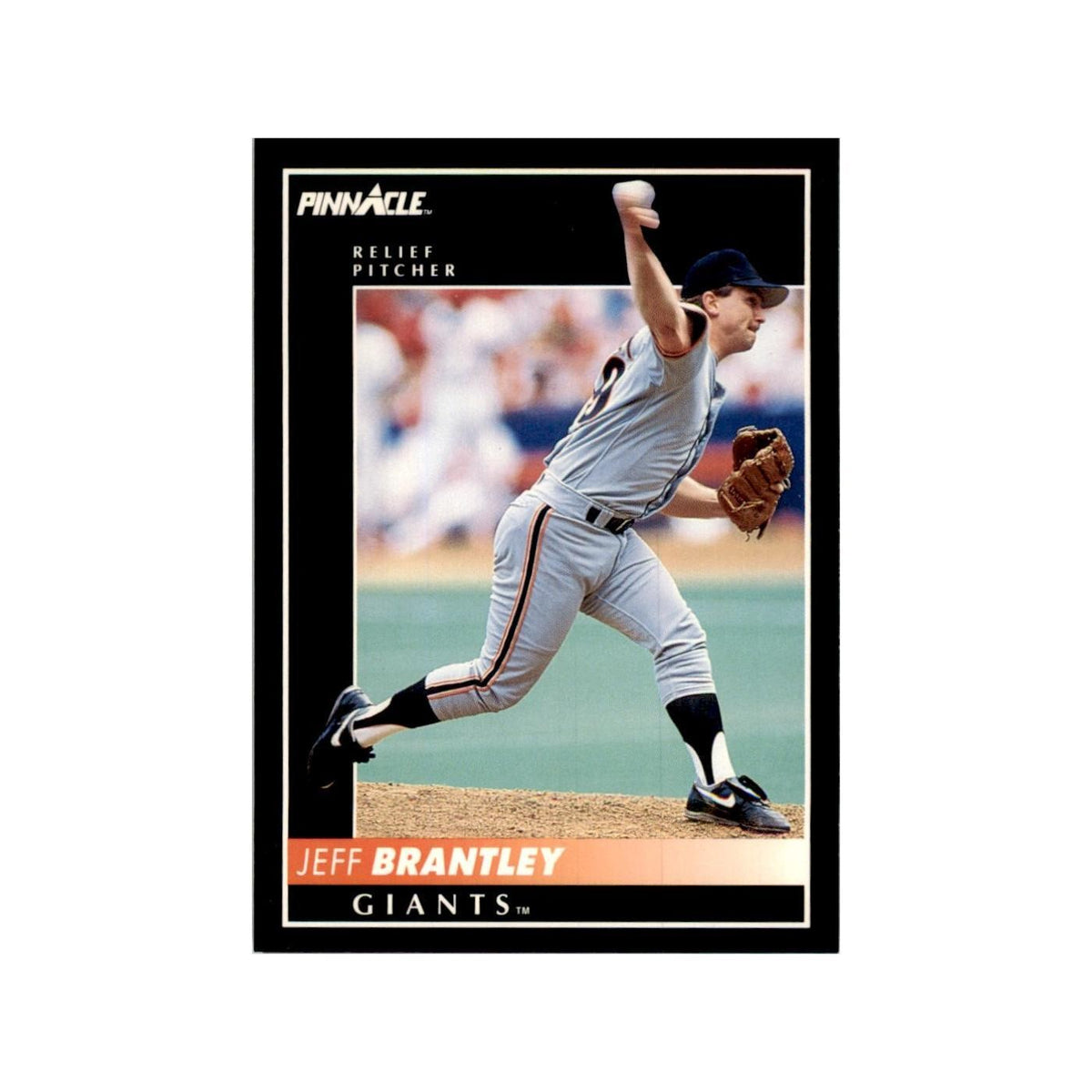 1992 Pinnacle Jeff Brantley Baseball Cards #470