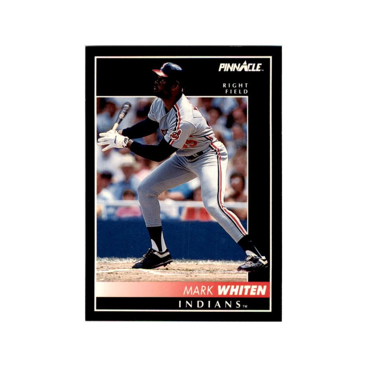 1992 Pinnacle Mark Whiten Baseball Cards #355
