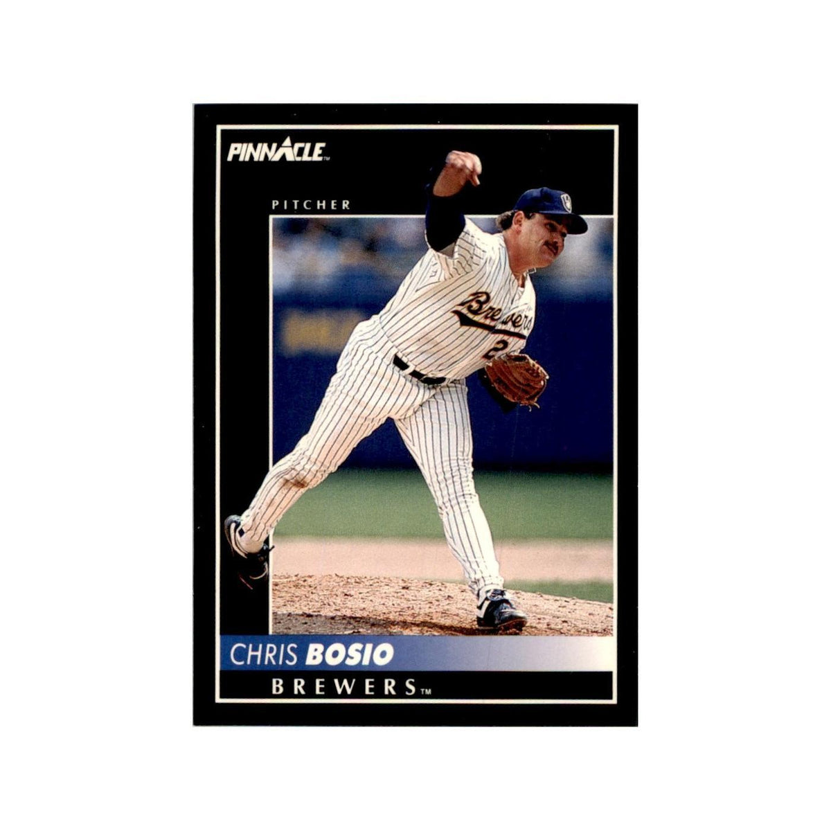 1992 Pinnacle Chris Bosio Baseball Cards #367