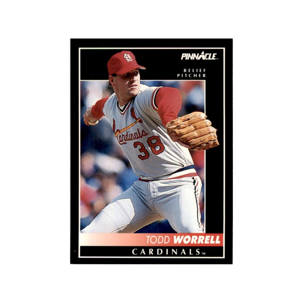 1992 Pinnacle Todd Worrell Baseball Cards #479