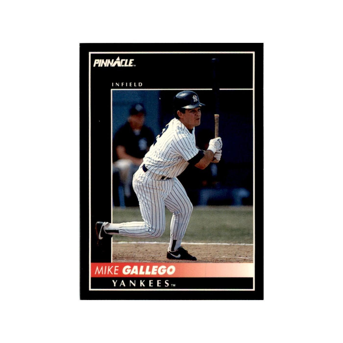 1992 Pinnacle Mike Gallego Baseball Cards #387