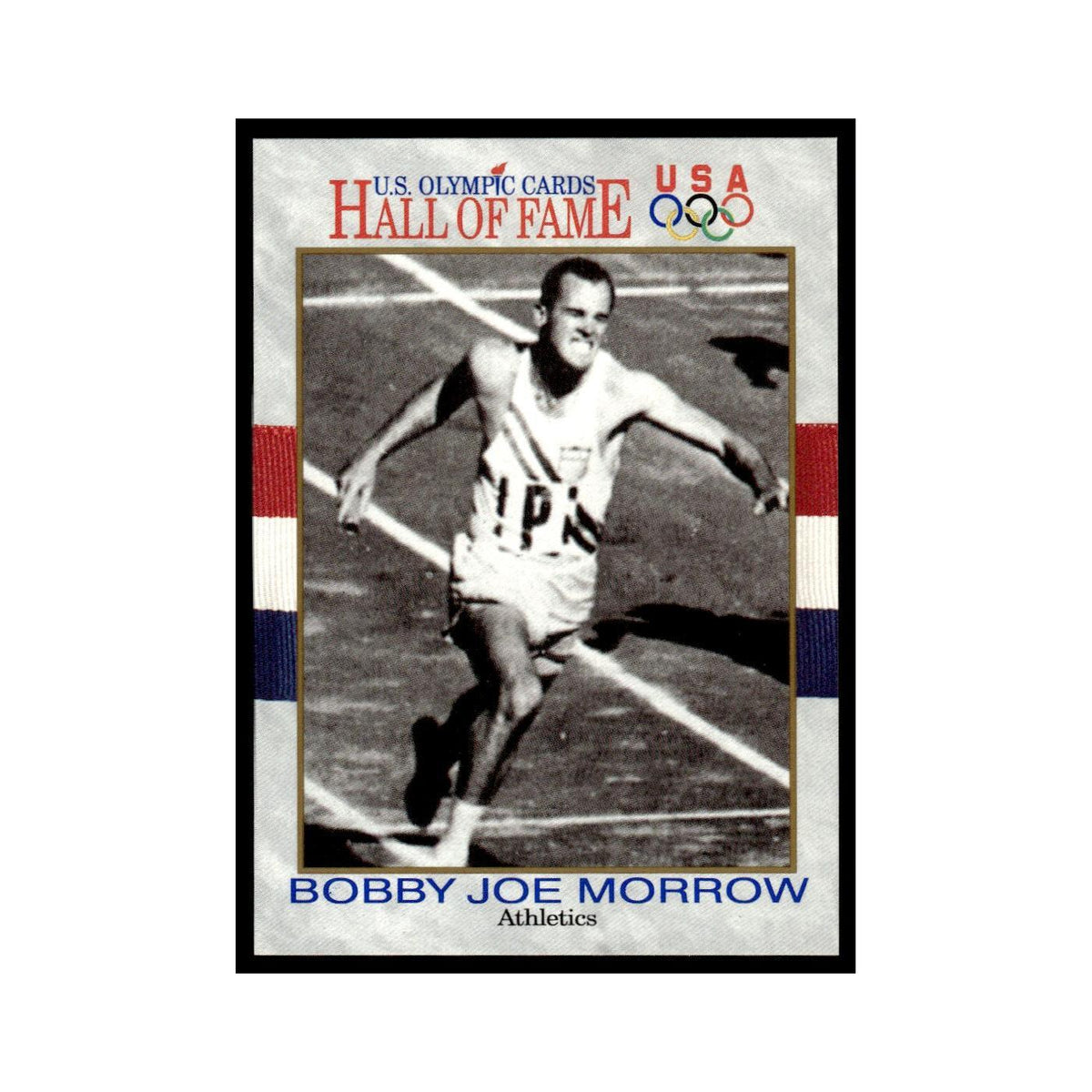 Bobby Joe Morrow 1991 Impel US Olympic Hall Of Fame #43 Baseball Card NM