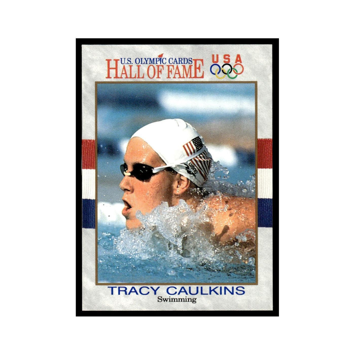 Tracy Caulkins 1991 Impel US Olympic Hall Of Fame #45 Baseball Card NM