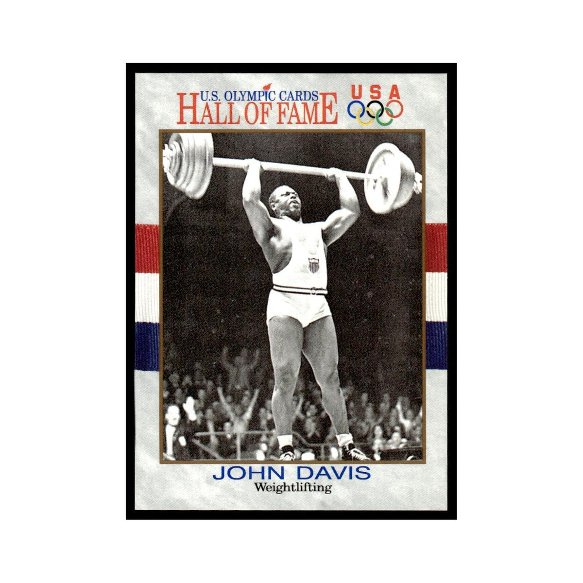 John Davis 1991 Impel US Olympic Hall Of Fame #41 Baseball Card NM