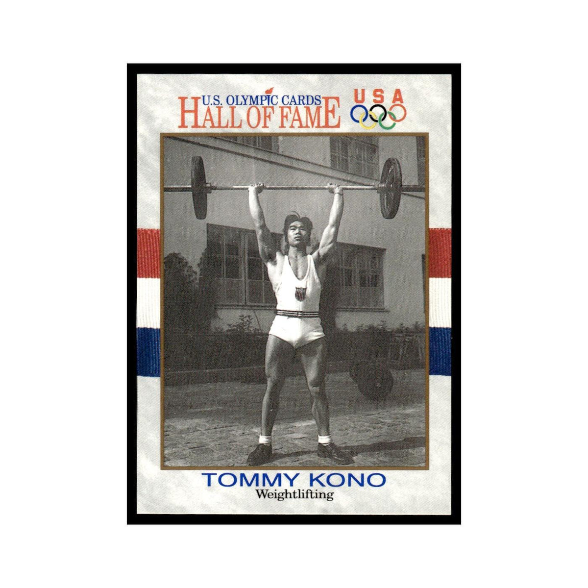 Tommy Kono 1991 Impel US Olympic Hall Of Fame #48 Baseball Card NM