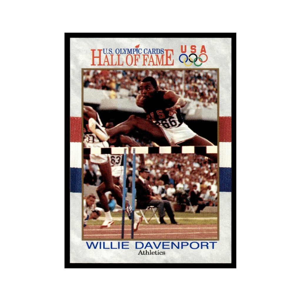 Willie Davenport 1991 Impel US Olympic Hall Of Fame #83 Baseball Card NM