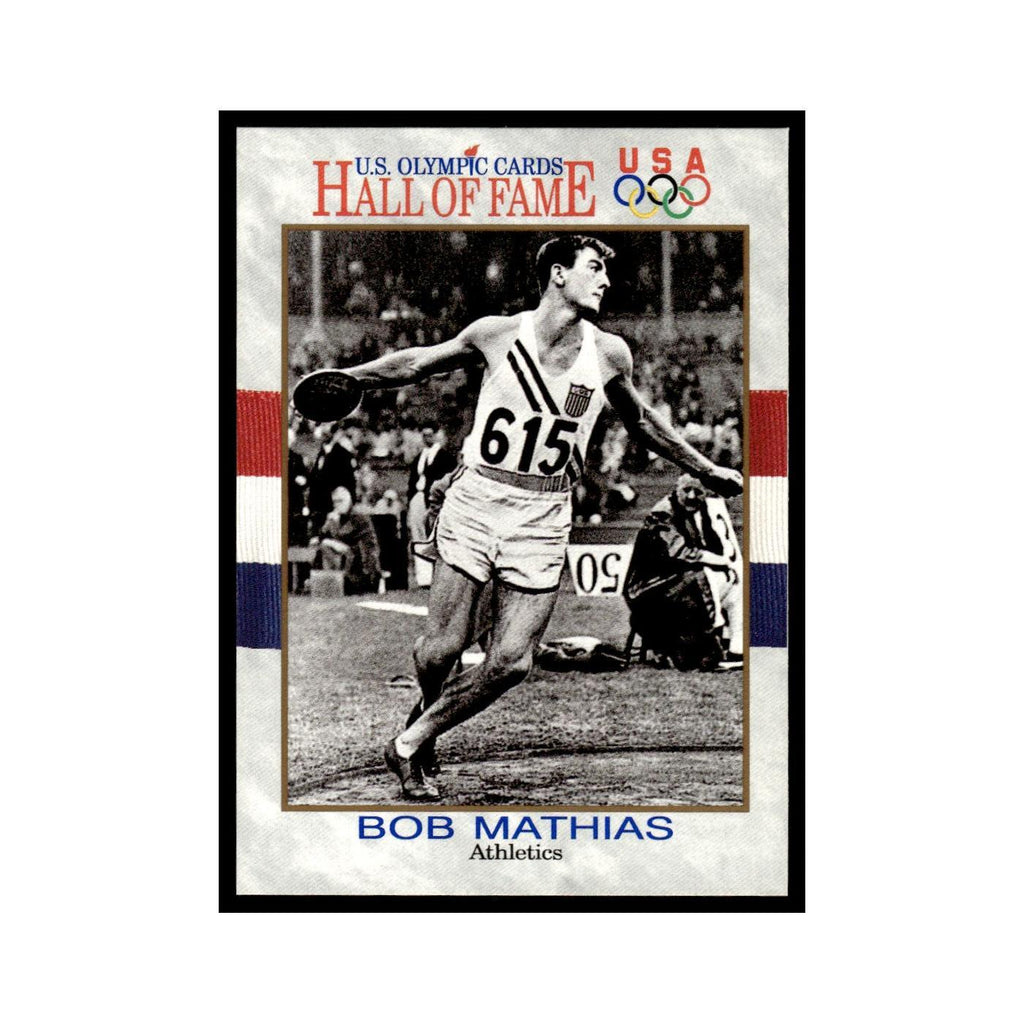 Bob Mathias 1991 Impel US Olympic Hall Of Fame #5 Baseball Card NM