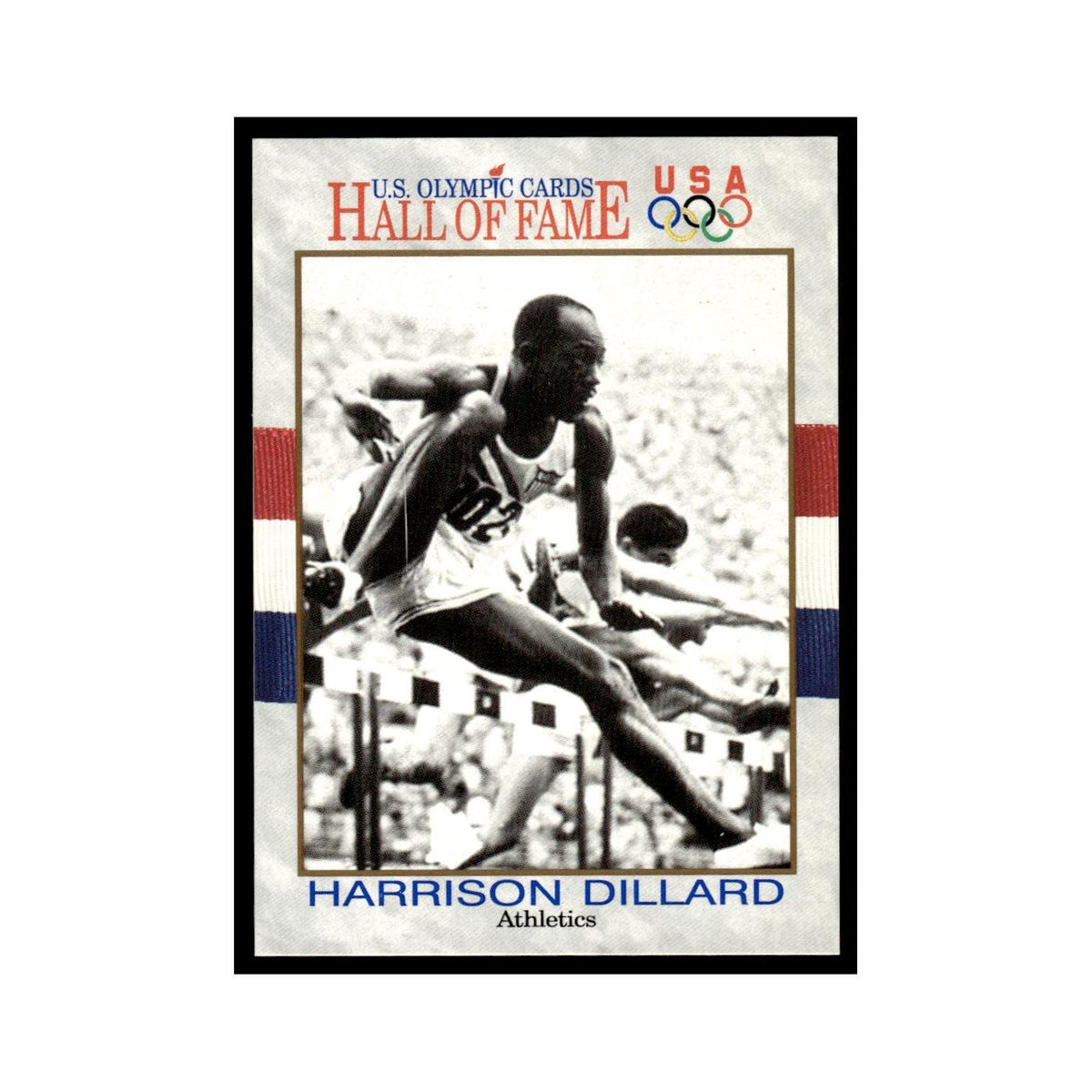 Harrison Dillard 1991 Impel US Olympic Hall Of Fame #15 Baseball Card NM