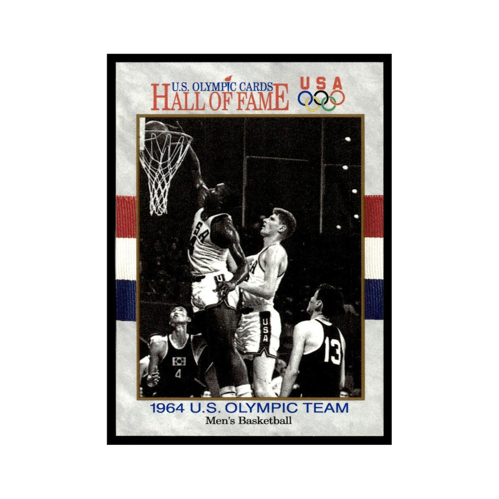 1964 Team Men's Basketball 1991 Impel US Olympic Hall Of Fame #54 NM