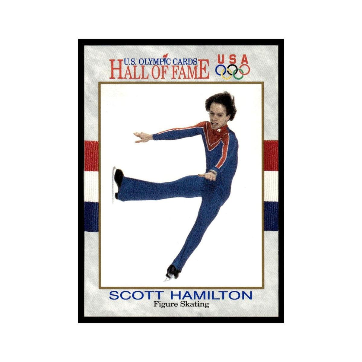 Scott Hamilton 1991 Impel US Olympic Hall Of Fame #46 Baseball Card NM