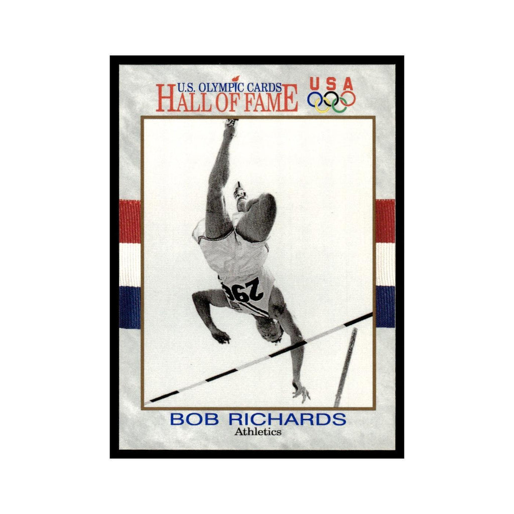 Bob Richards 1991 Impel US Olympic Hall Of Fame #14 Baseball Card NM