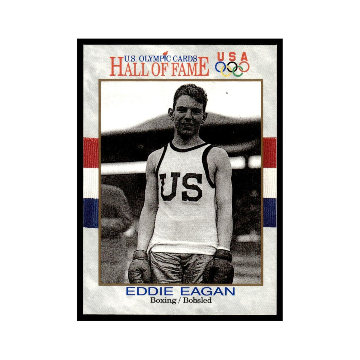 Eddie Eagan 1991 Impel US Olympic Hall Of Fame #17 Baseball Card NM