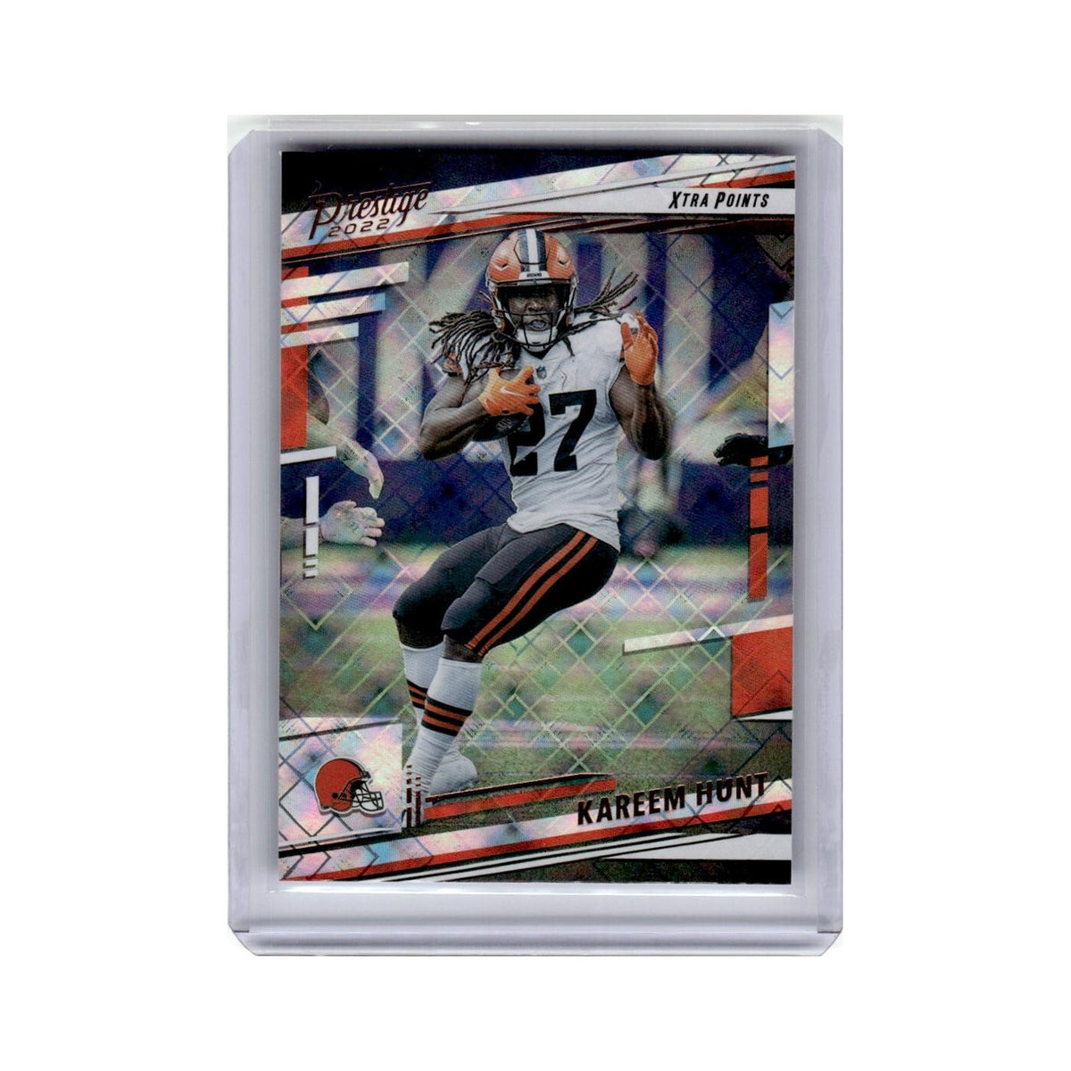 Kareem Hunt 2022 Panini Prestige Xtra Points #69 Cleveland Browns NM
